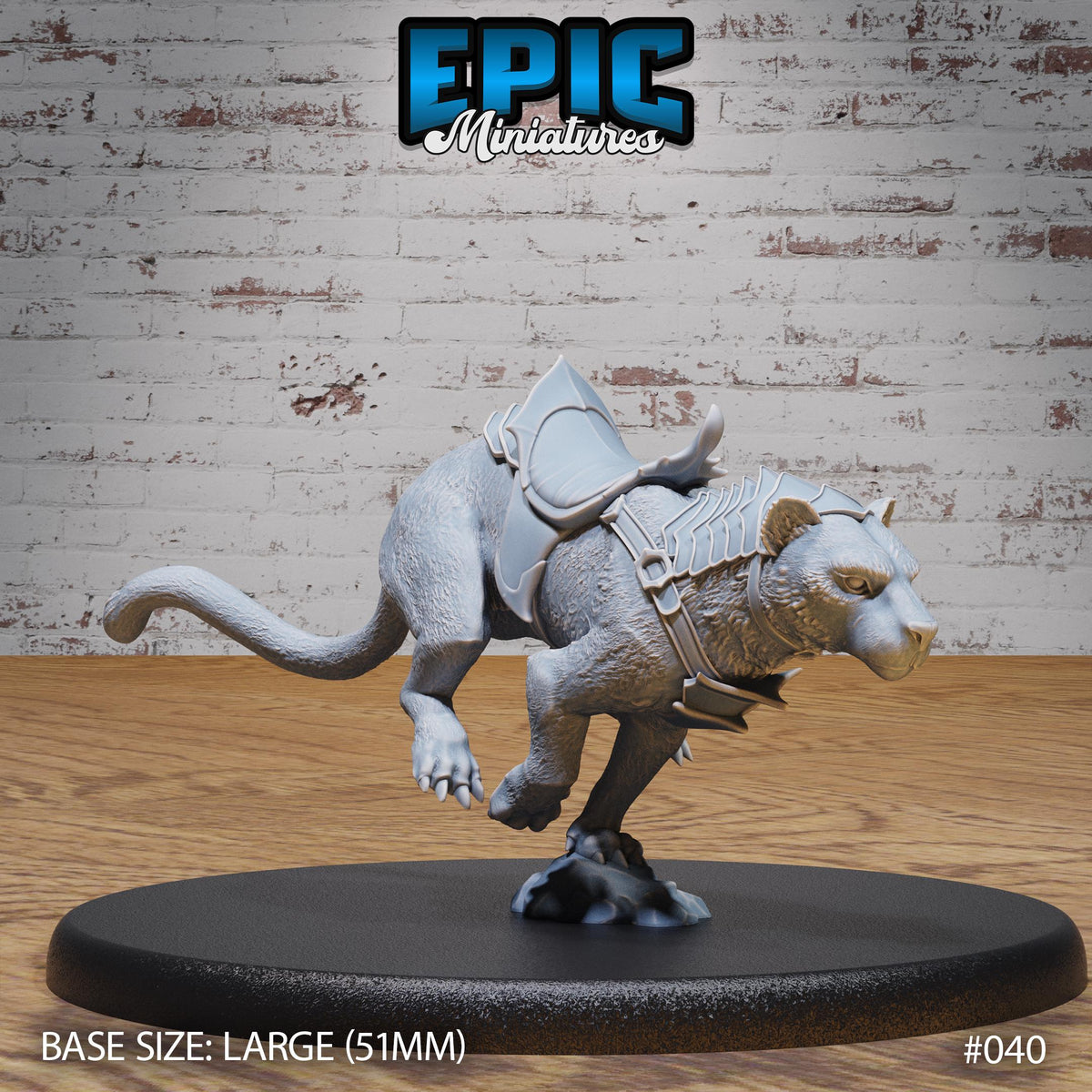 Dark Elf Riders and Mounts Spider Panther Raptor Option #040 front DND miniature Dark Elf Army 16k resin