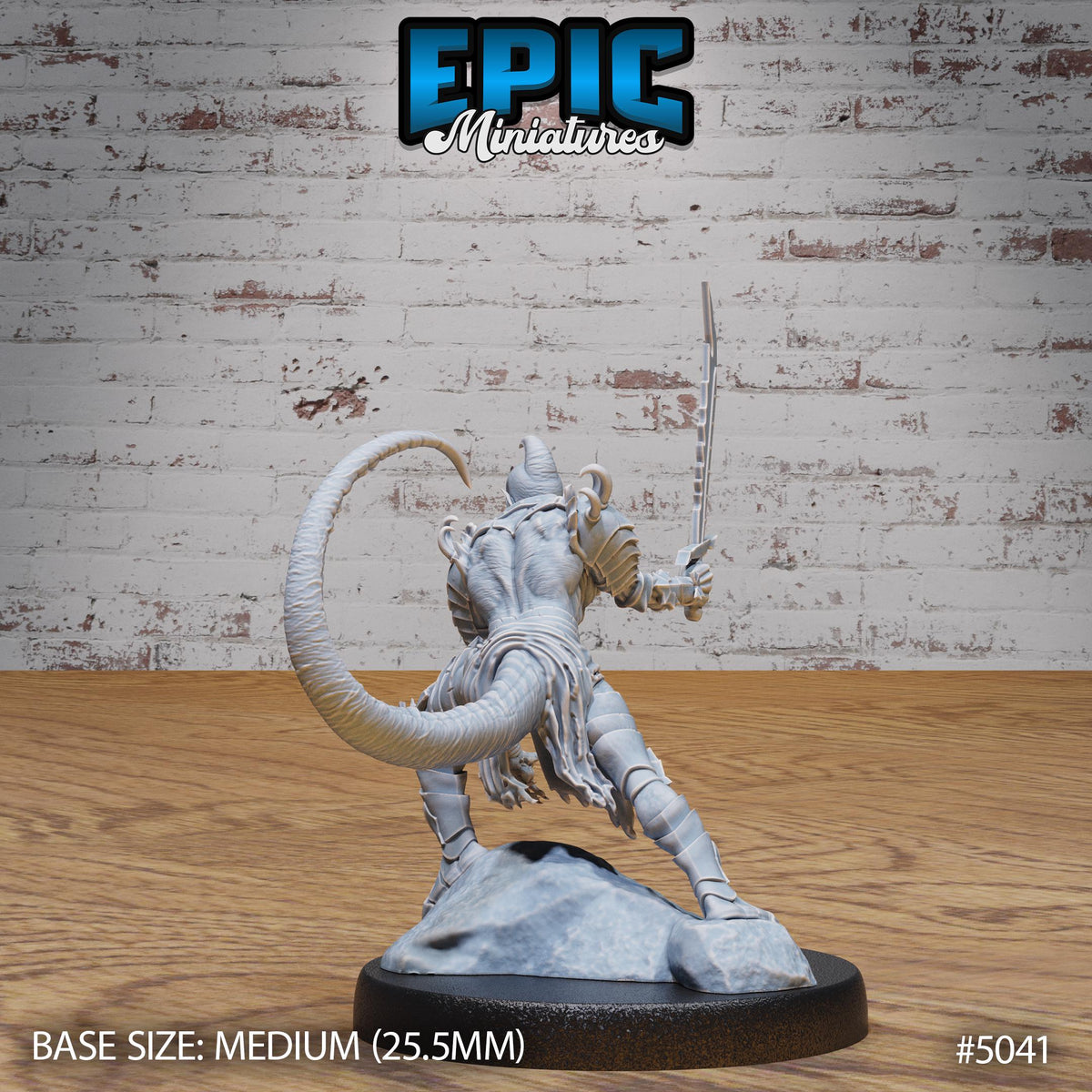Tail Devil Option #5041 back DND miniature Hells Wrath 16k resin