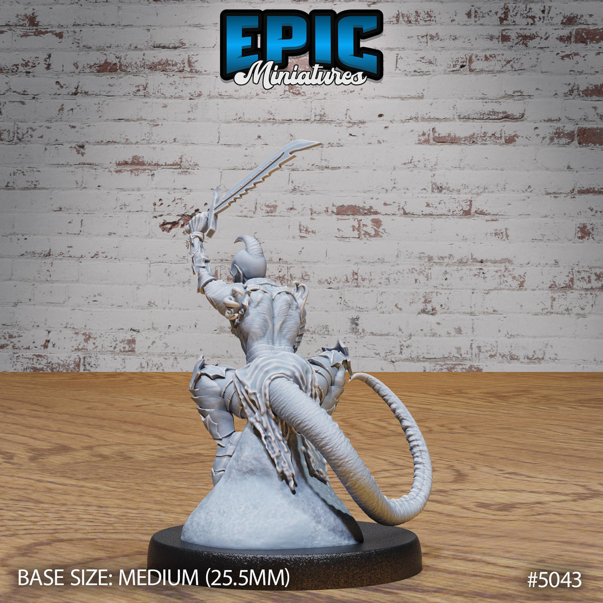 Tail Devil Option #5043 back DND miniature Hells Wrath 16k resin