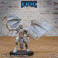 Pit Fighter Devil Option #5038 front DND miniature Hells Wrath 16k resin