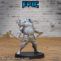 Pig Demon Officer Option #5023 front DND miniature Hells Wrath 16k resin