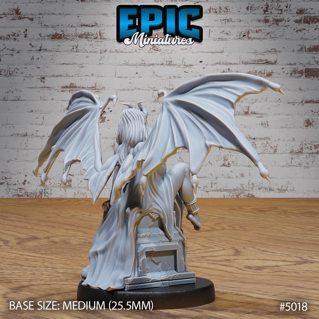 Succubus Demon 2 NSFW front DND miniature Hells Wrath 16k resin
