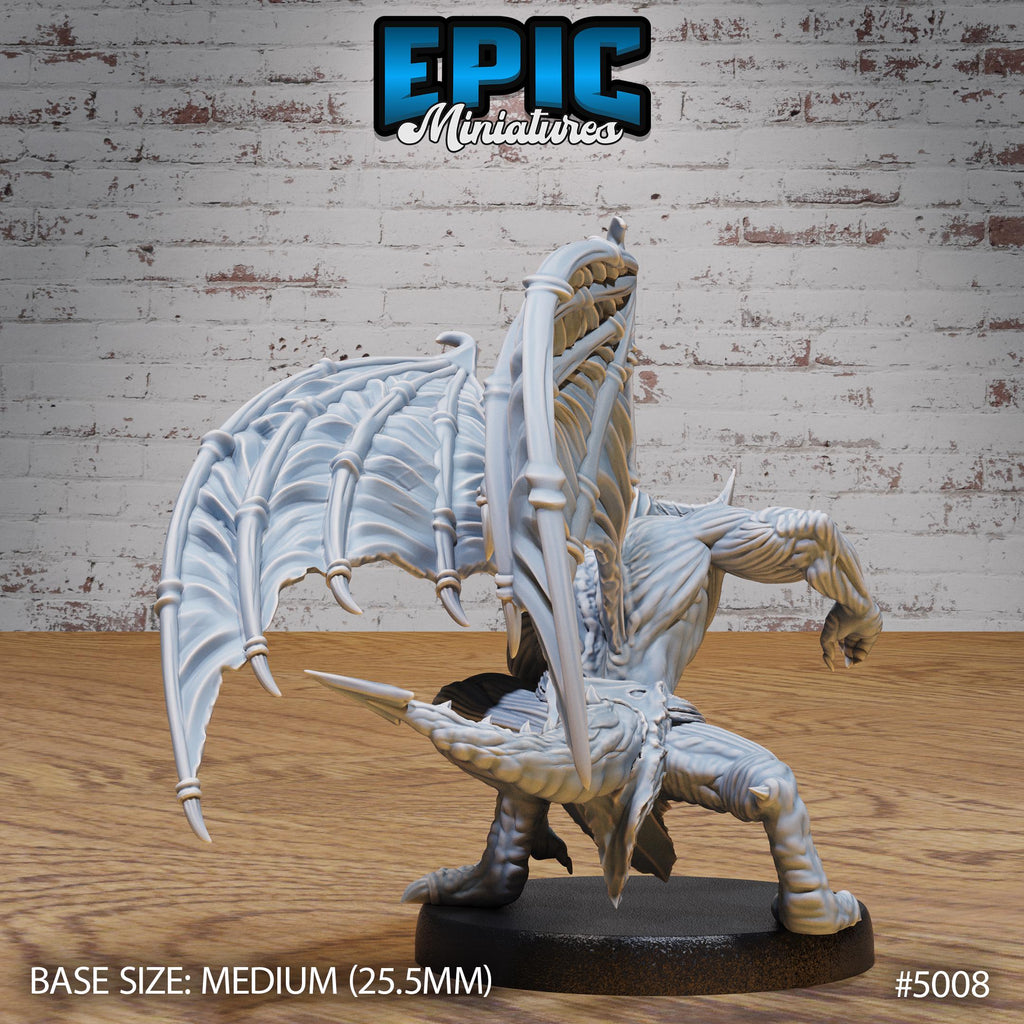 Devil Minion Option #5008 back DND miniature Hells Wrath 16k resin