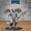 Wrath Devil Option #5032 front DND miniature Hells Wrath 16k resin