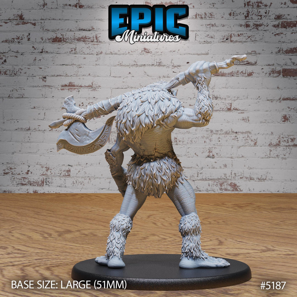 Grendel Option #5187 back DND miniature Northern Tales 16k resin
