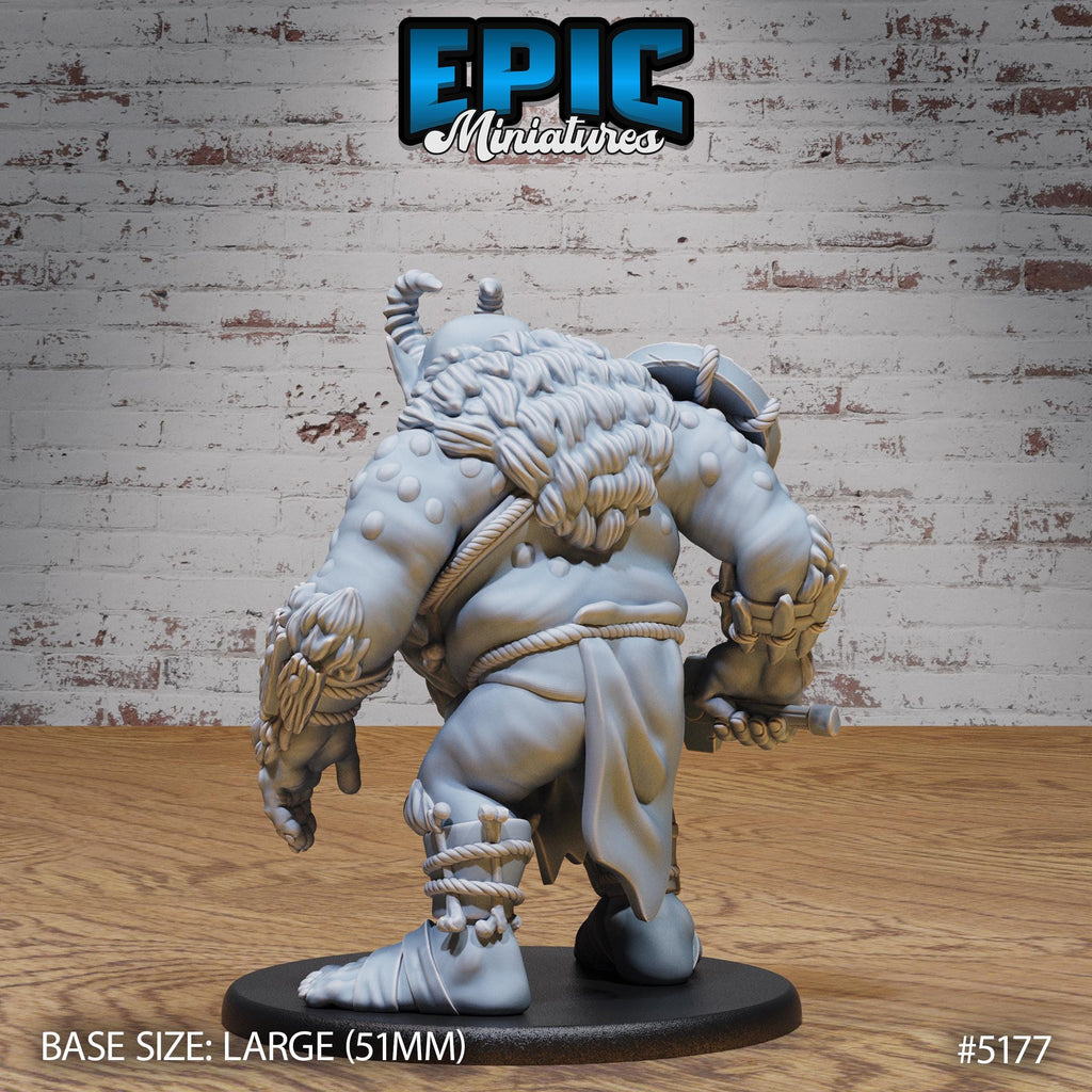 Bridge Troll Option #5177 back DND miniature Northern Tales 16k resin