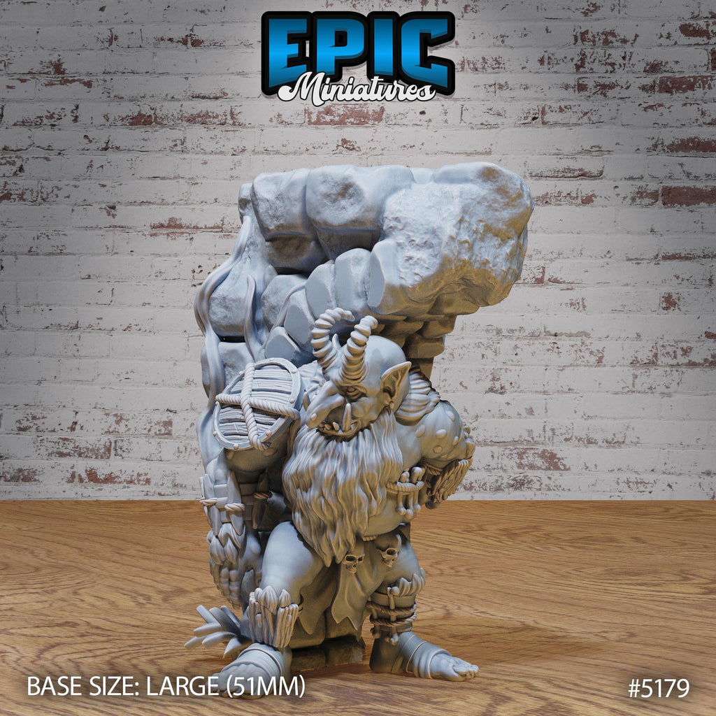 Bridge Troll Option #5179 front DND miniature Northern Tales 16k resin