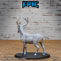 Deer Option #5156 front DND miniature Northern Tales 16k resin