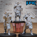 Human Jailer Set of 3 DND miniatures group photo Prison Break