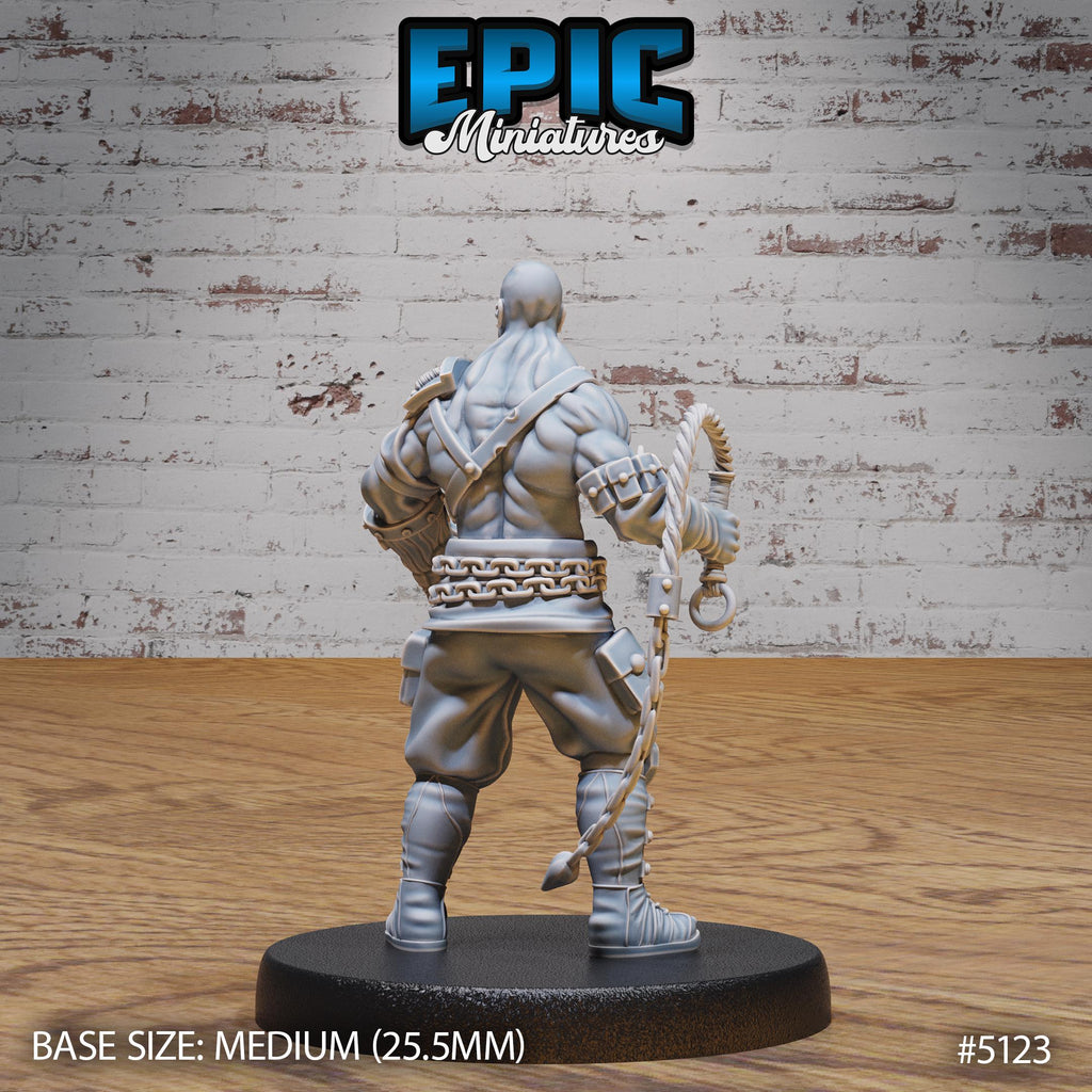 Slave Merchant Option #5123 back DND miniature Prison Break 16k resin