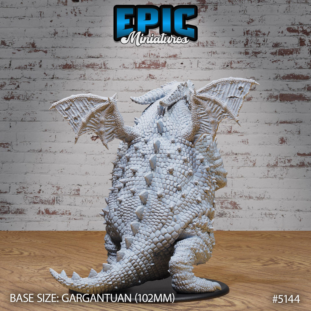 GARGANTUAN Fat Dragon Option #5144 back DND miniature Prison Break 16k resin