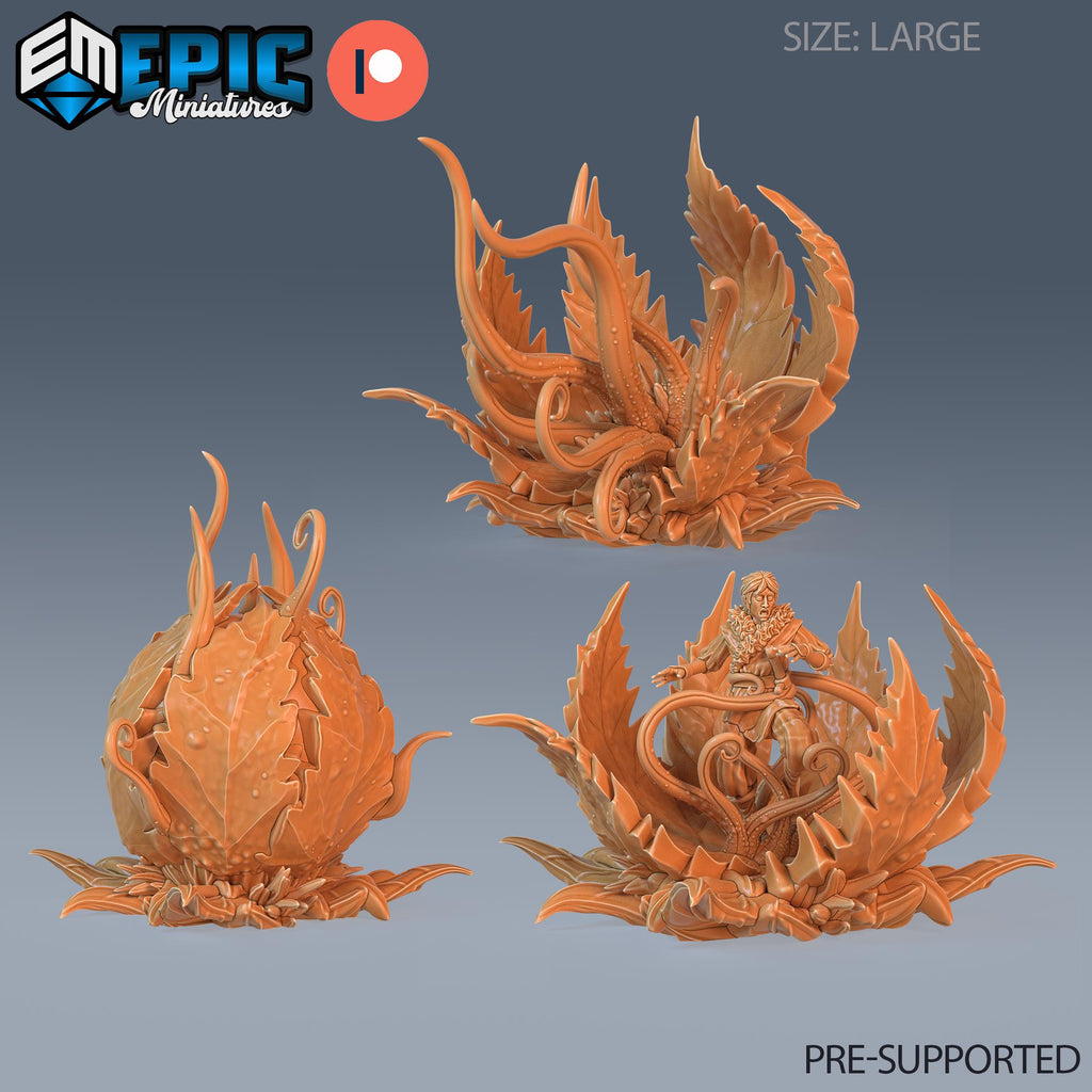Man Trap Set of 3 DND miniatures group photo Infested Woodlands