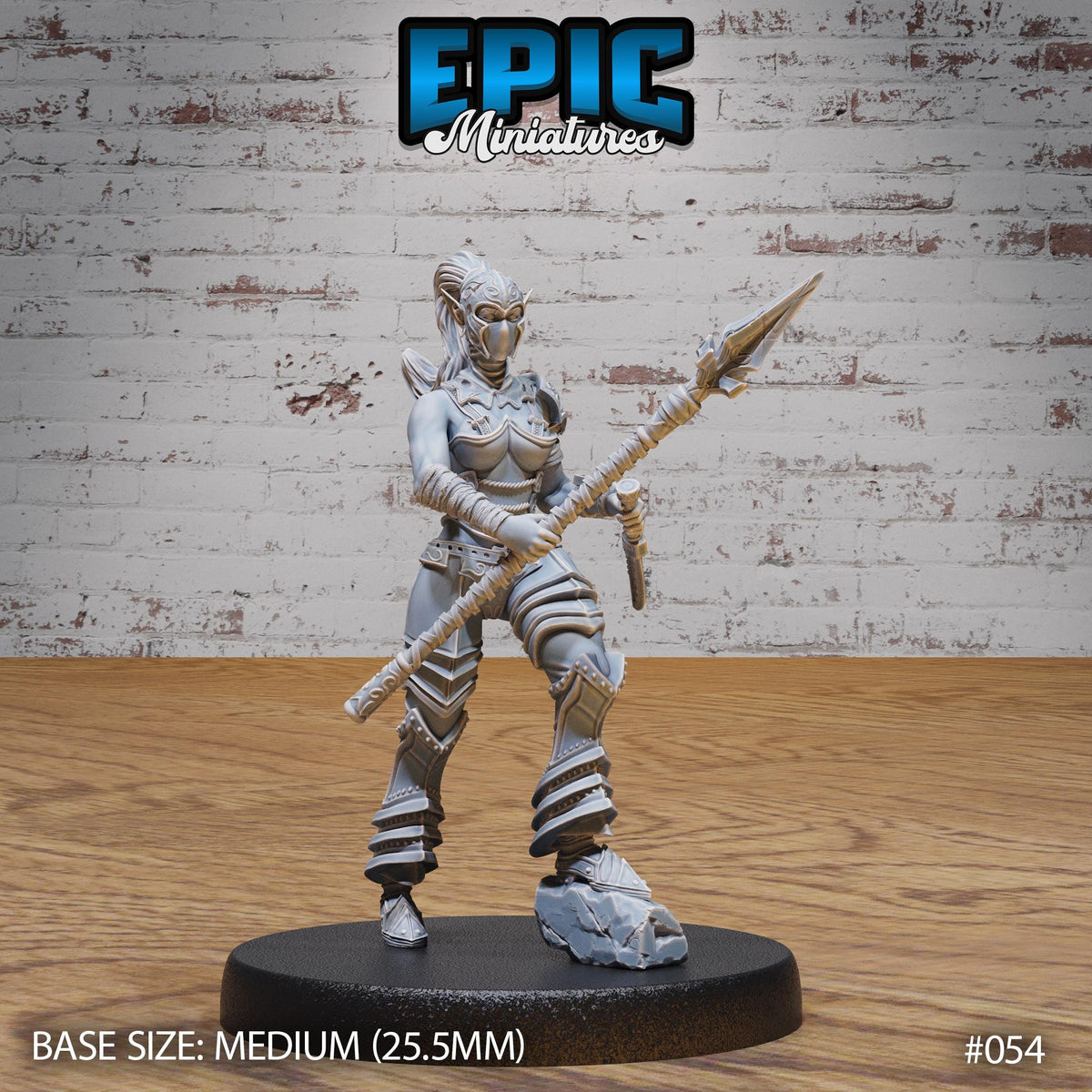 Female Dark Elf Gladiator Set of 3 DND miniature Dark Elf Army Pack photo 6