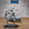 Dark Elf Army Collection Option #033 front DND miniature Dark Elf Army Pack 16k resin