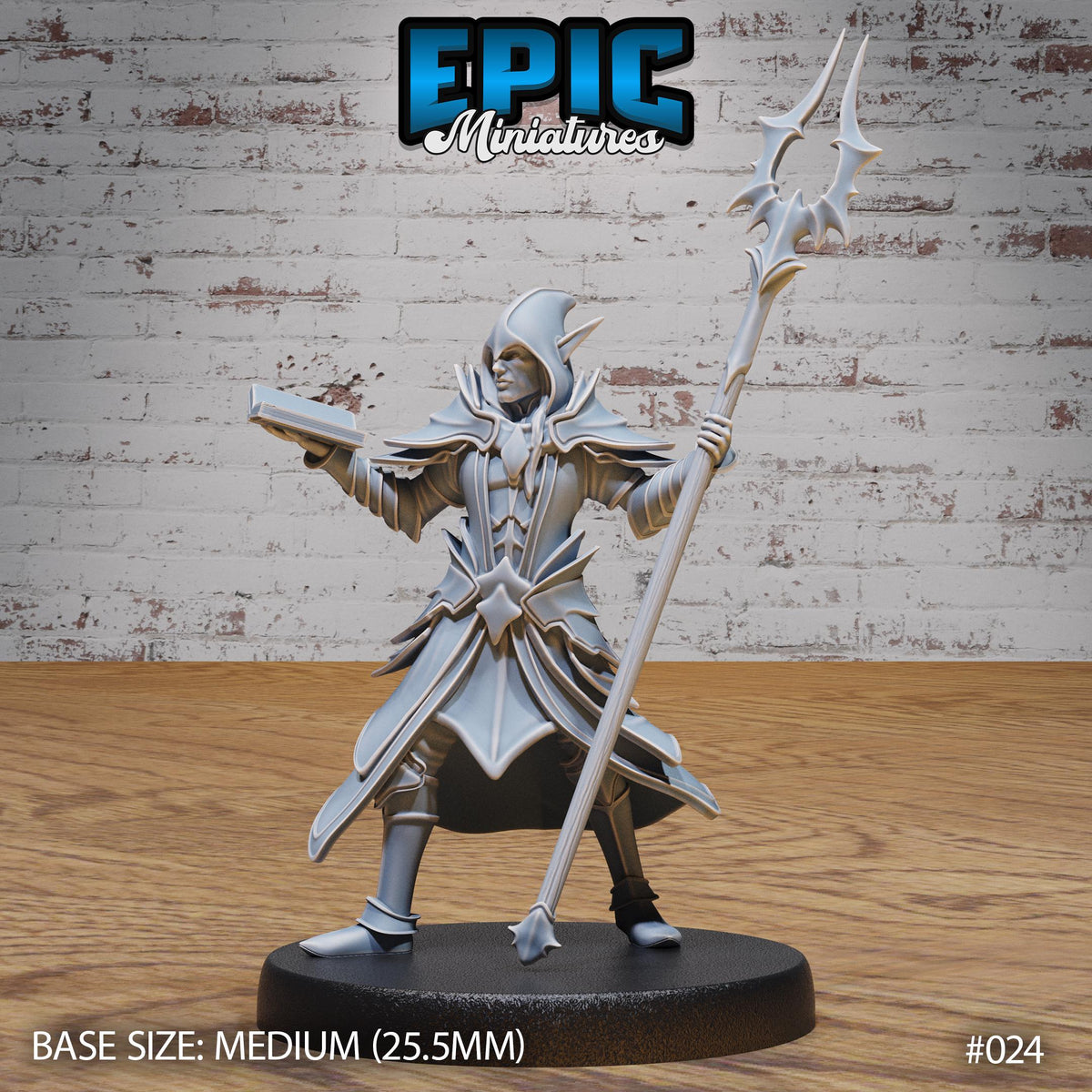 Dark Elf Army Collection Option #024 front DND miniature Dark Elf Army Pack 16k resin
