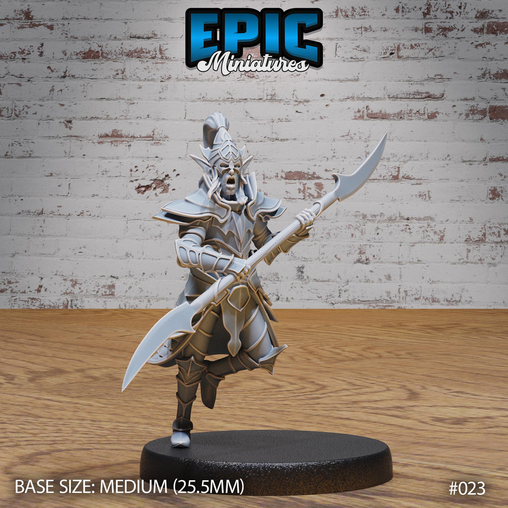 Dark Elf Army Collection Option #023 front DND miniature Dark Elf Army Pack 16k resin
