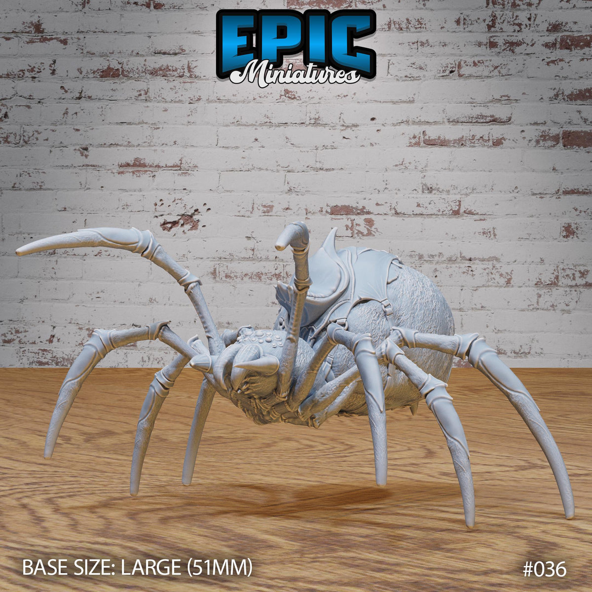 Dark Elf Riders and Mounts Spider Panther Raptor Mount Only 3 front DND miniature Dark Elf Army 16k resin