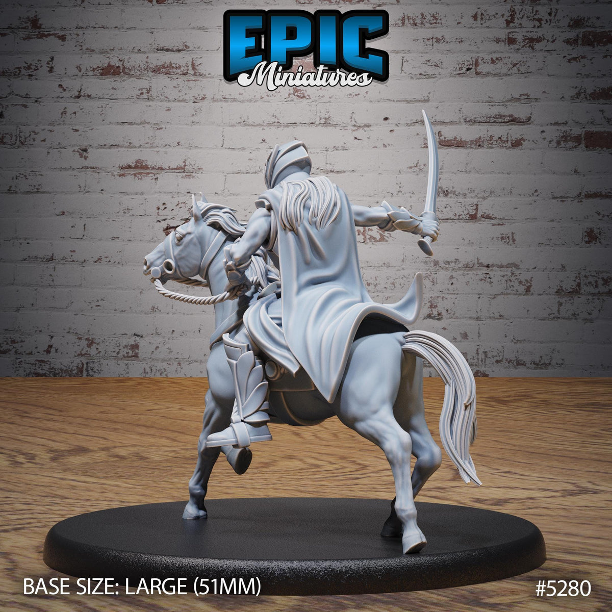 Elf Army Option #5280 back DND miniature Ancient Nature 16k resin