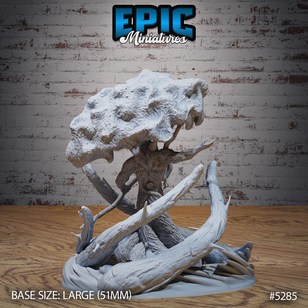 Tree Dryad Guru Option #5285 back DND miniature Ancient Nature 16k resin