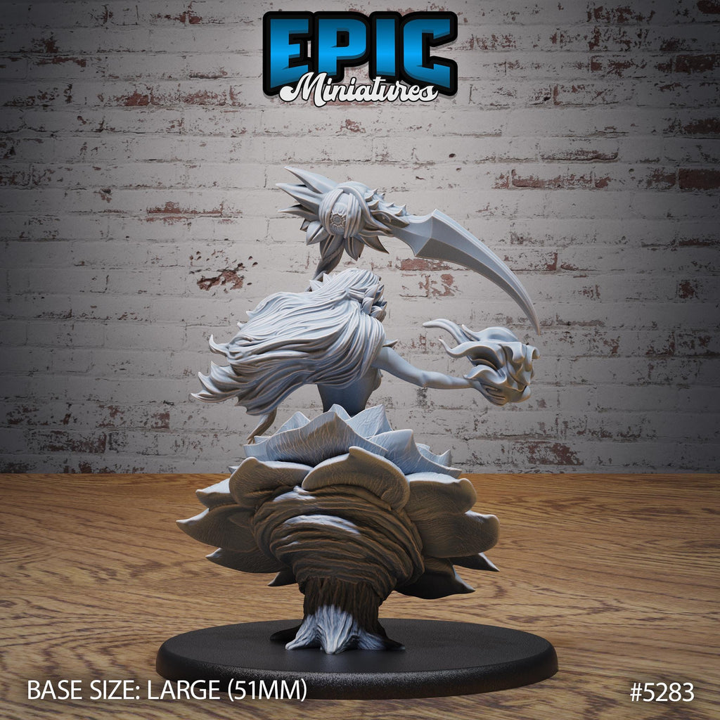 Forest Alraune Option #5283 back DND miniature Ancient Nature 16k resin
