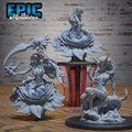 Forest Alraune Set of 3 DND miniatures group photo Ancient Nature