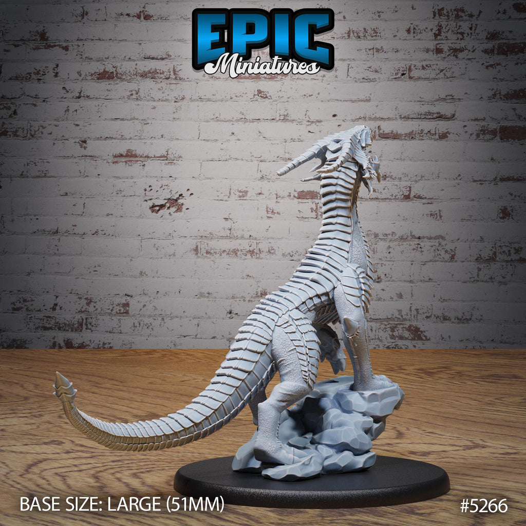 Copper Guard Drake Option #5266 back DND miniature Ancient Nature 16k resin