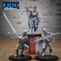 Insect Knight Lady Panther Set of 6 DND miniatures group photo Ancient Nature