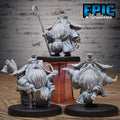 Giant Dung Beetle Trainer Set of 5 DND miniatures group photo Ancient Nature