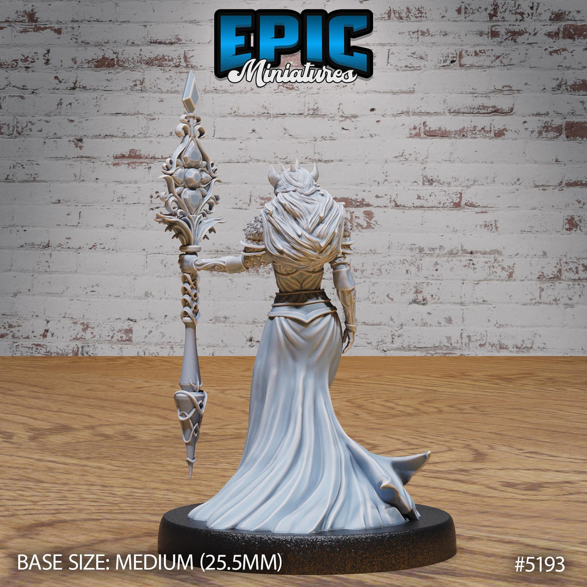Grendel's Mother Option #5193 back DND miniature Northern Tales 16k resin