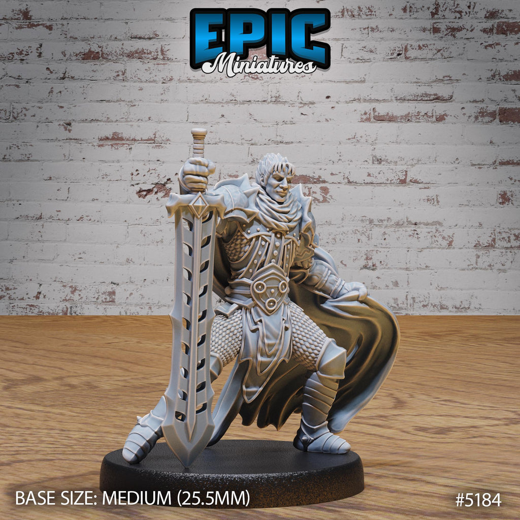 Legendary Beowulf Option #5184 front DND miniature Northern Tales 16k resin