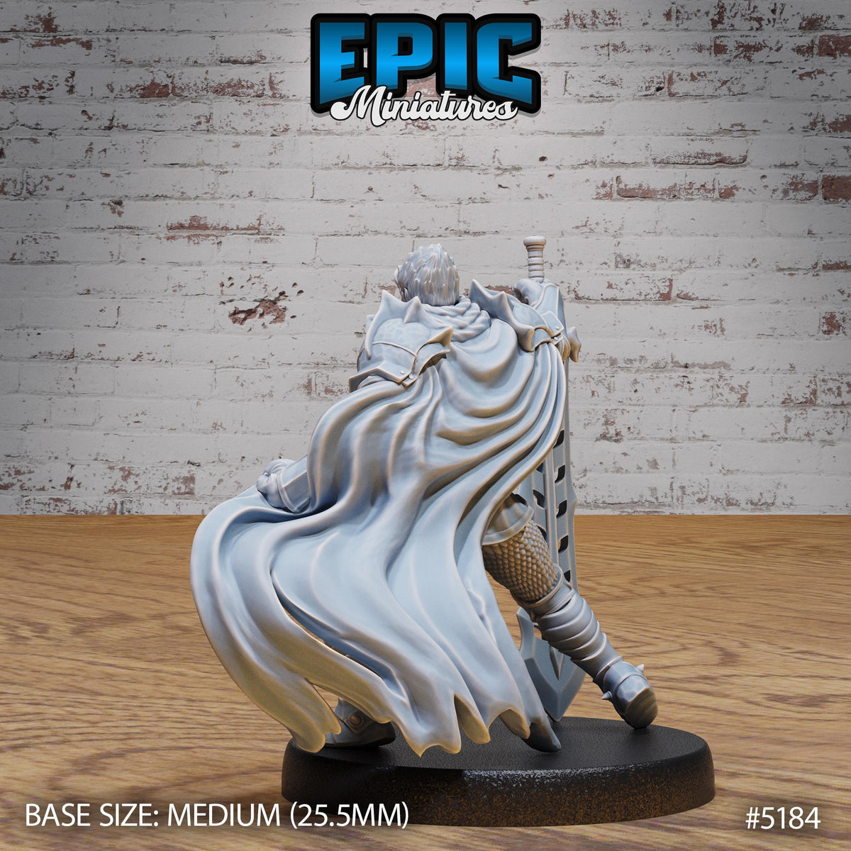 Legendary Beowulf Option #5184 back DND miniature Northern Tales 16k resin