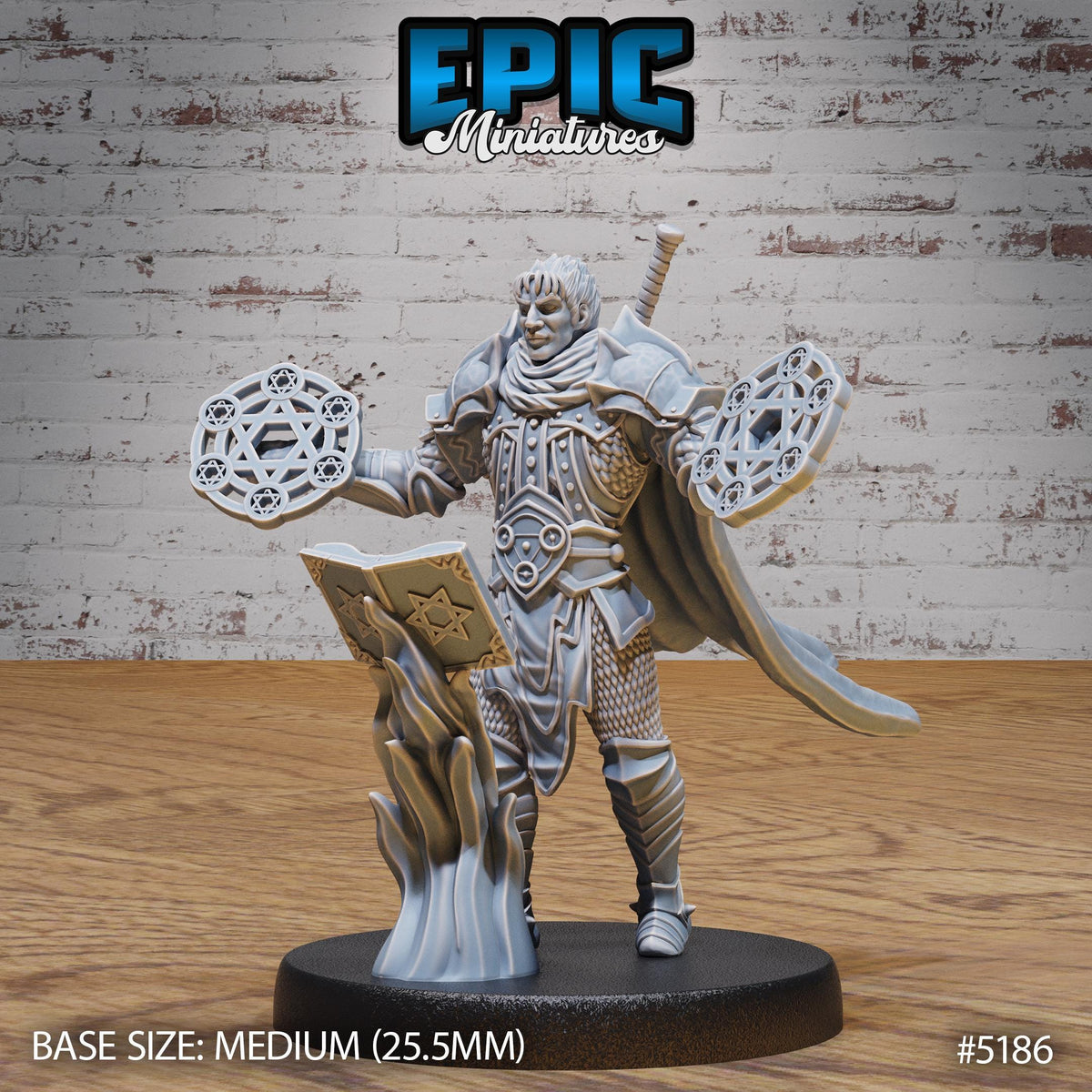 Legendary Beowulf Option #5186 front DND miniature Northern Tales 16k resin