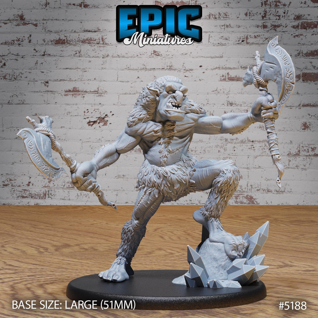 Grendel Option #5188 front DND miniature Northern Tales 16k resin