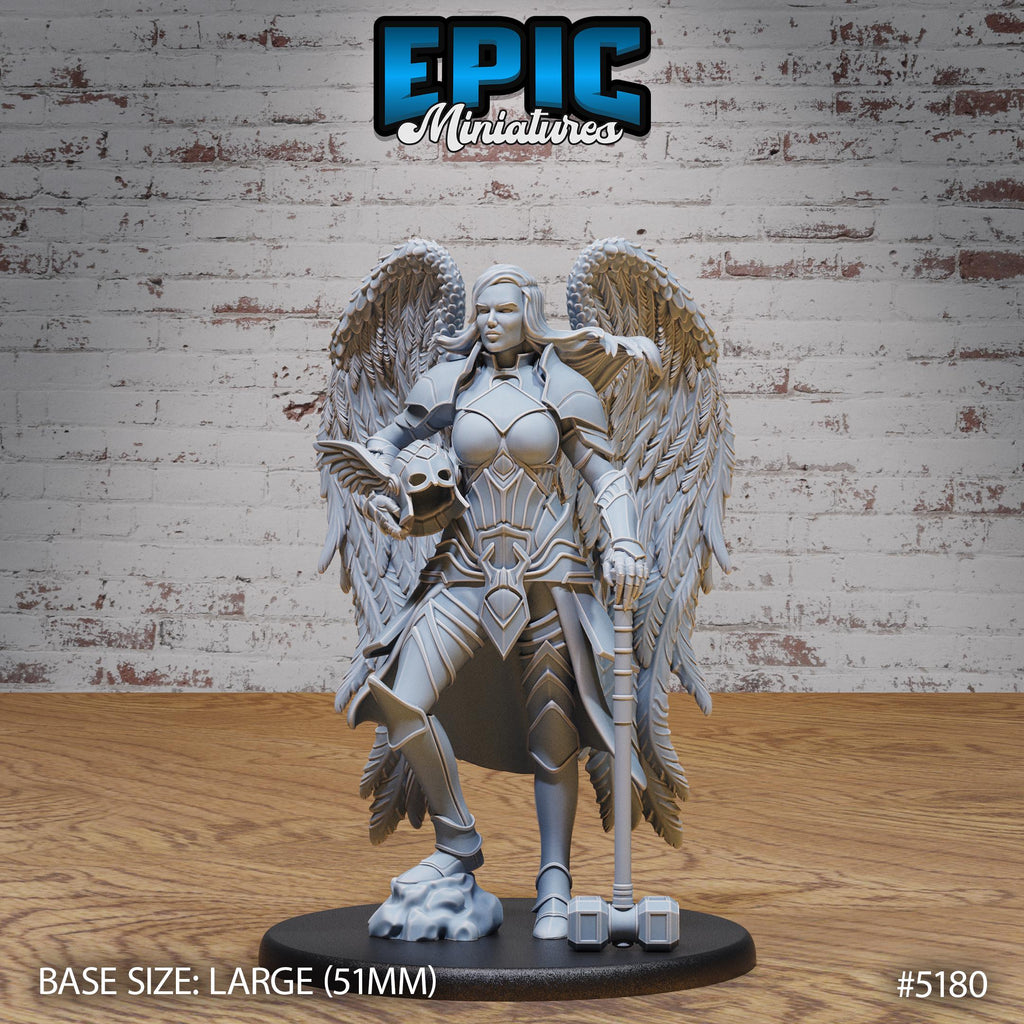 Valkyrie Option #5180 front DND miniature Northern Tales 16k resin