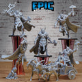 Thor Avatar Option #5171 front DND miniature Northern Tales 16k resin
