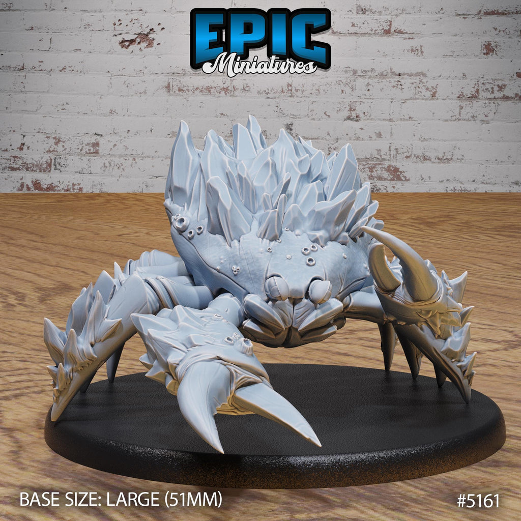 Frost Crab Option #5161 front DND miniature Northern Tales 16k resin