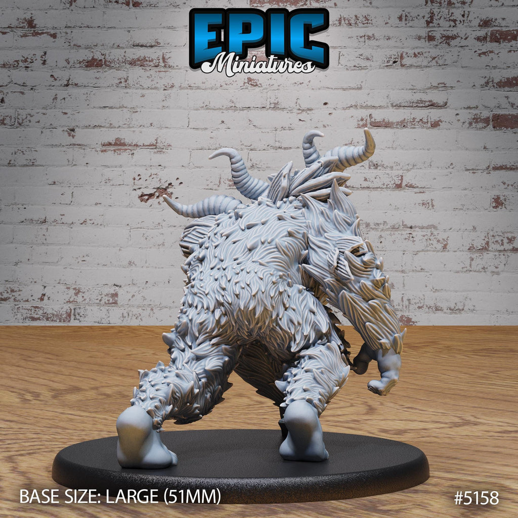 Old Yeti Option #5158 back DND miniature Northern Tales 16k resin
