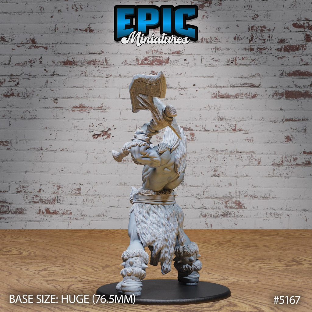 Jotun Frost Giant Option #5167 back DND miniature Northern Tales 16k resin