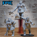 Hill Giantess Set of 3 DND miniatures group photo Northern Tales