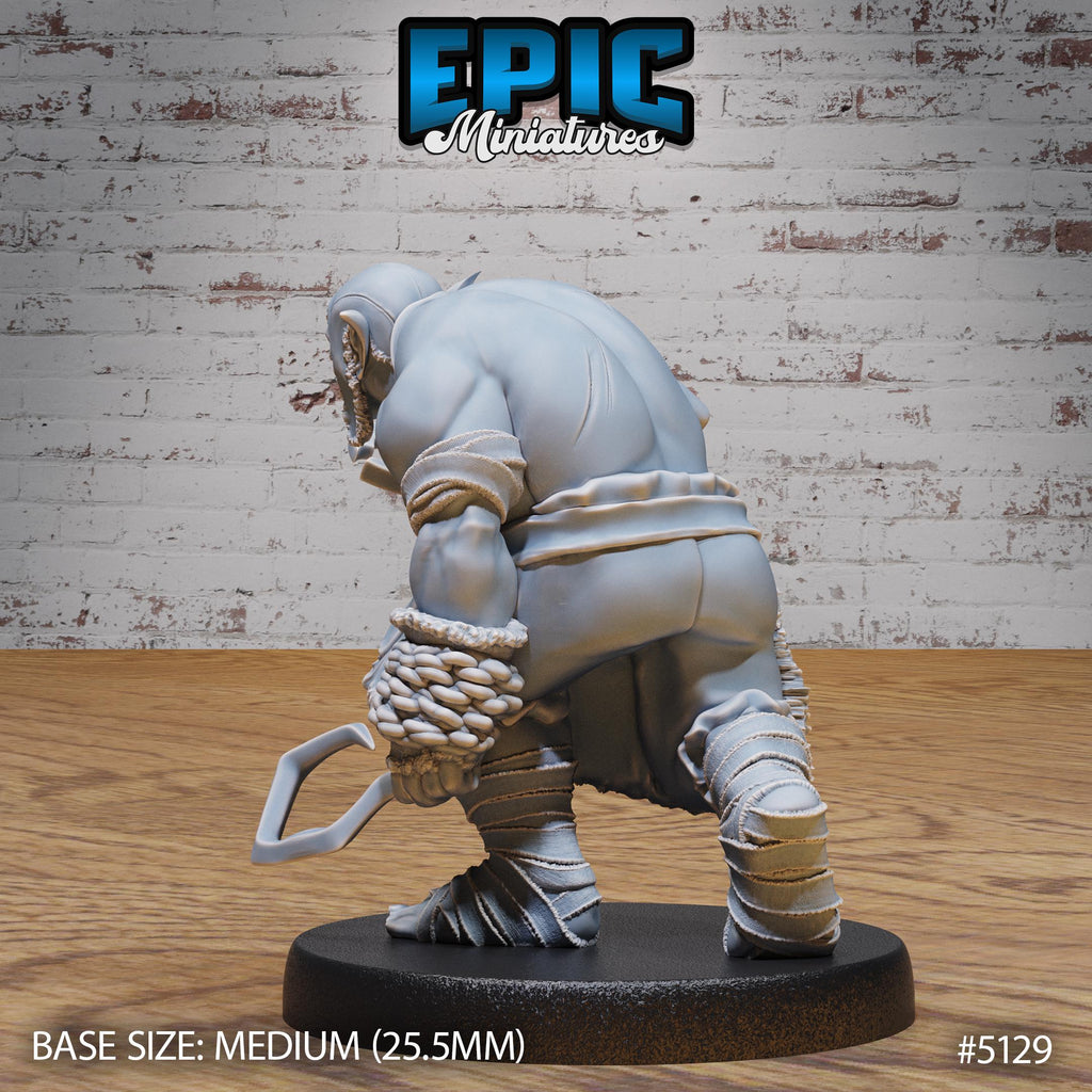 Troll Executioner Option #5129 back DND miniature Prison Break 16k resin