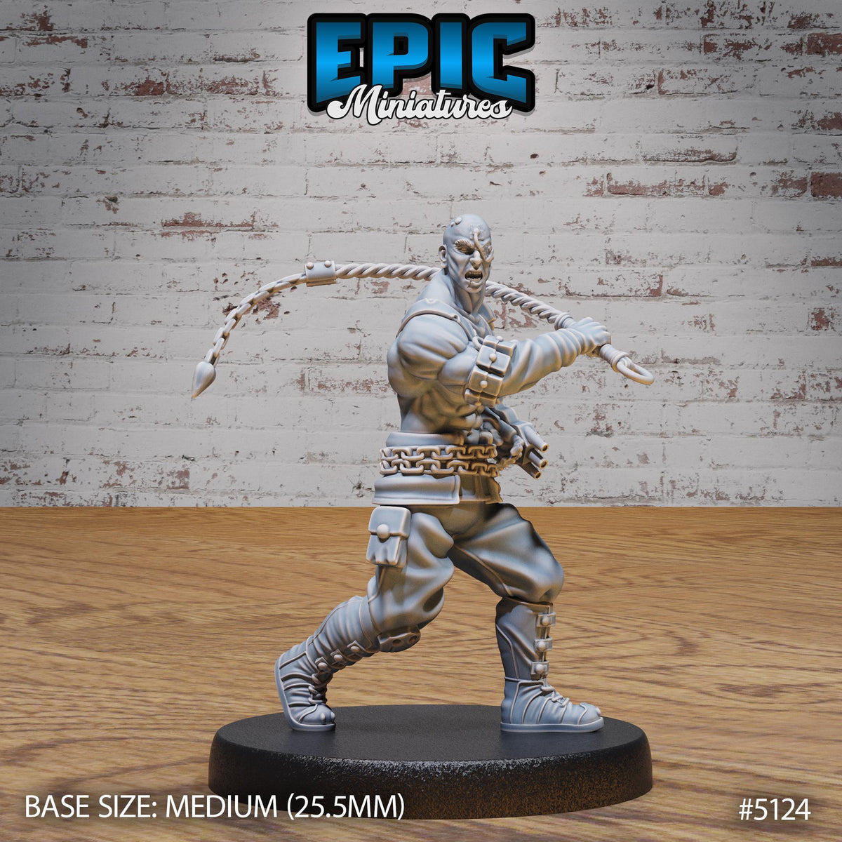 Slave Merchant Option #5124 front DND miniature Prison Break 16k resin