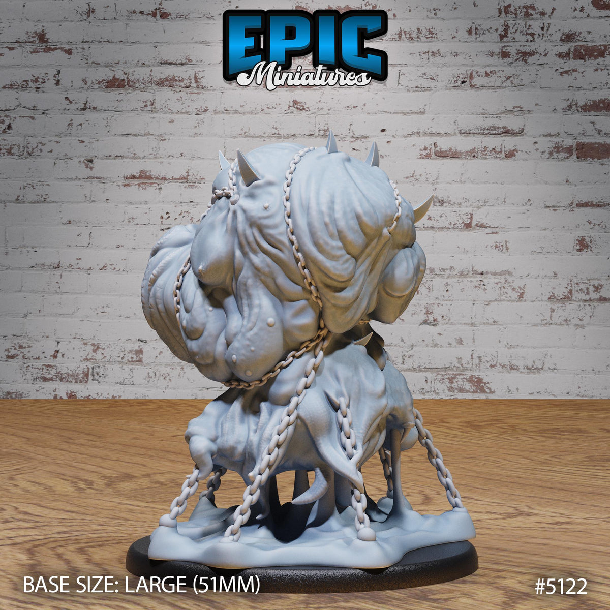Flesh Warper 2 Warpers front DND miniature Prison Break 16k resin