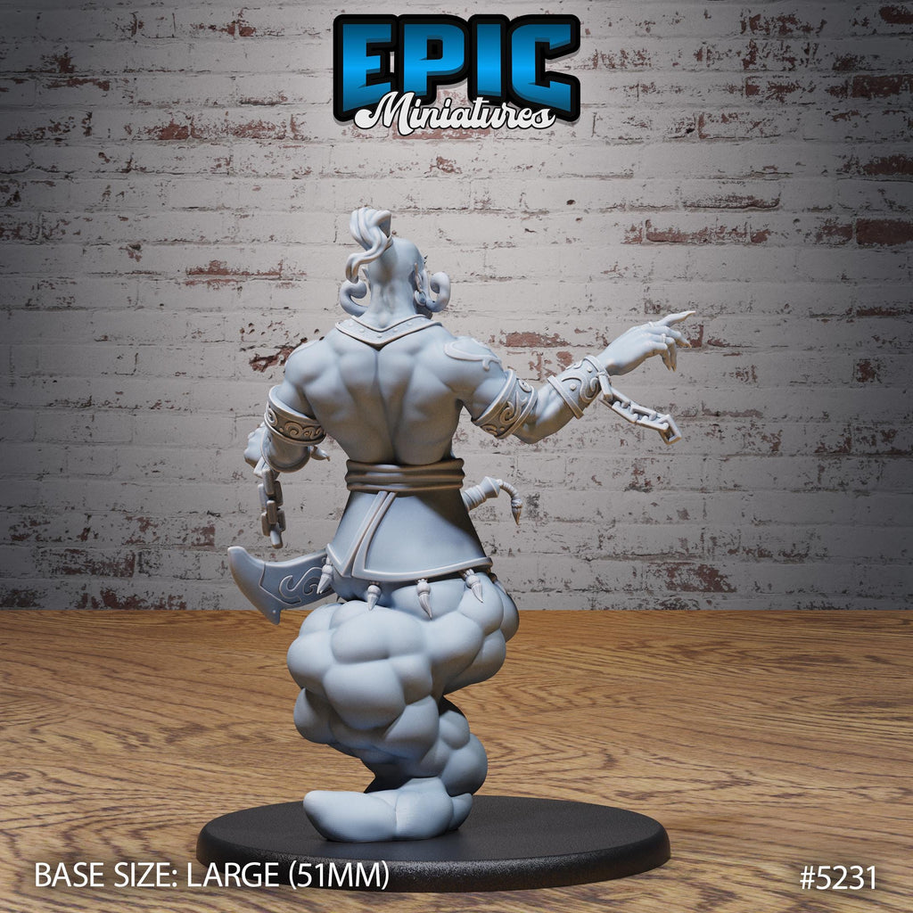 Grinning Djinn Option #5231 back DND miniature Oriental Fortress 16k resin