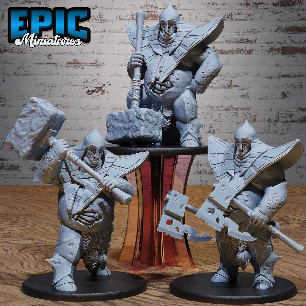 Viziers Abomination version 1 Set of 3 DND miniatures group photo Oriental Fortress