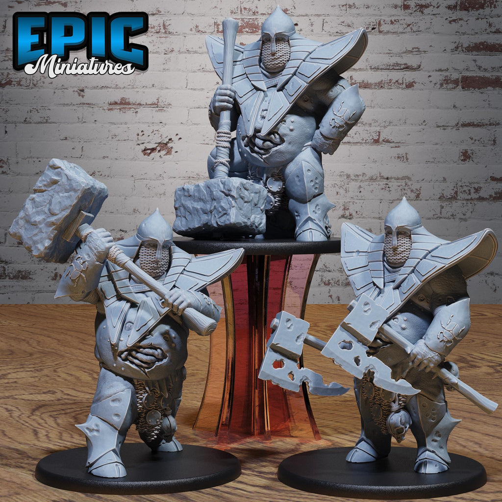 Viziers Abomination version 2 Set of 3 DND miniatures group photo Oriental Fortress