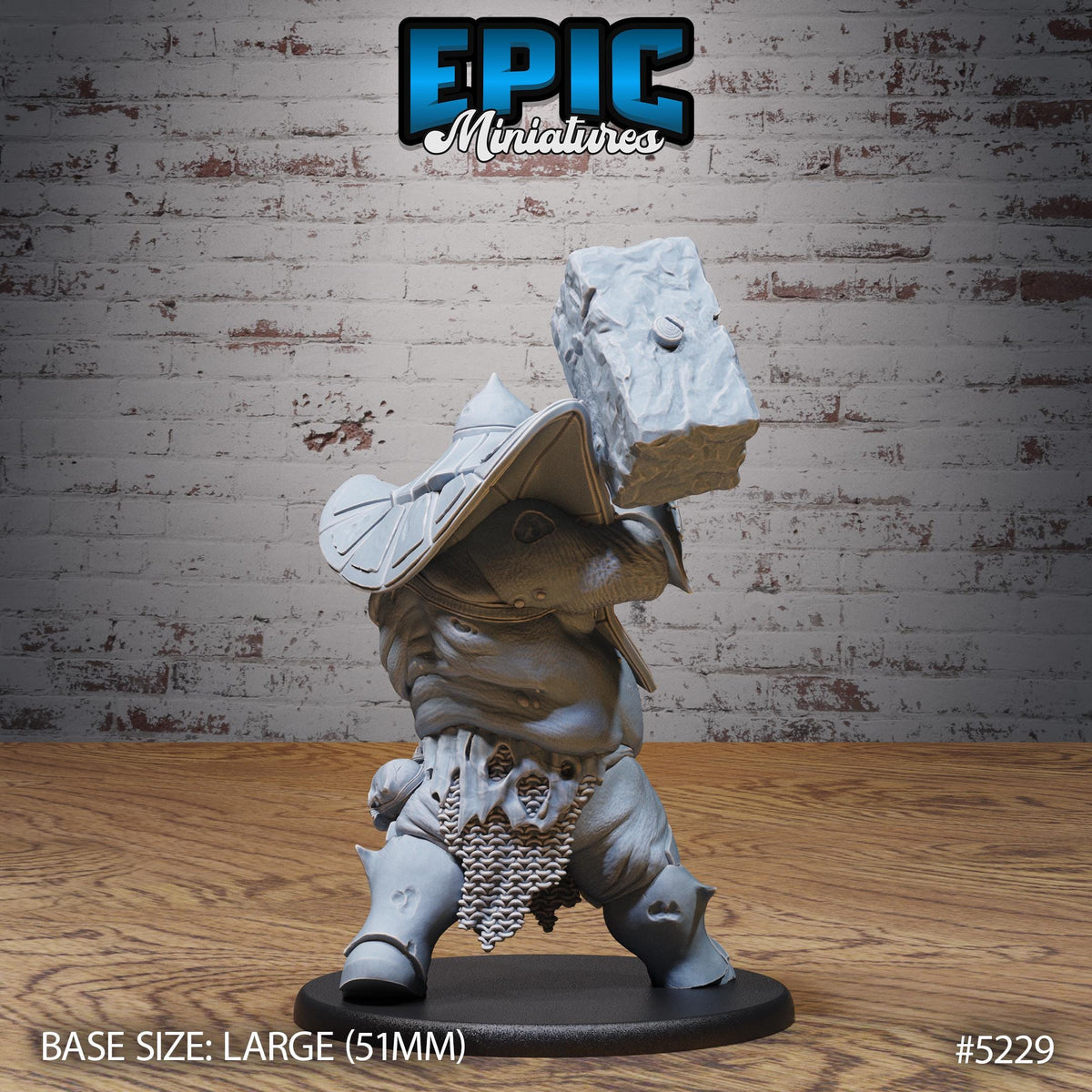 Viziers Abomination version 2 Option #5229 back DND miniature Oriental Fortress 16k resin