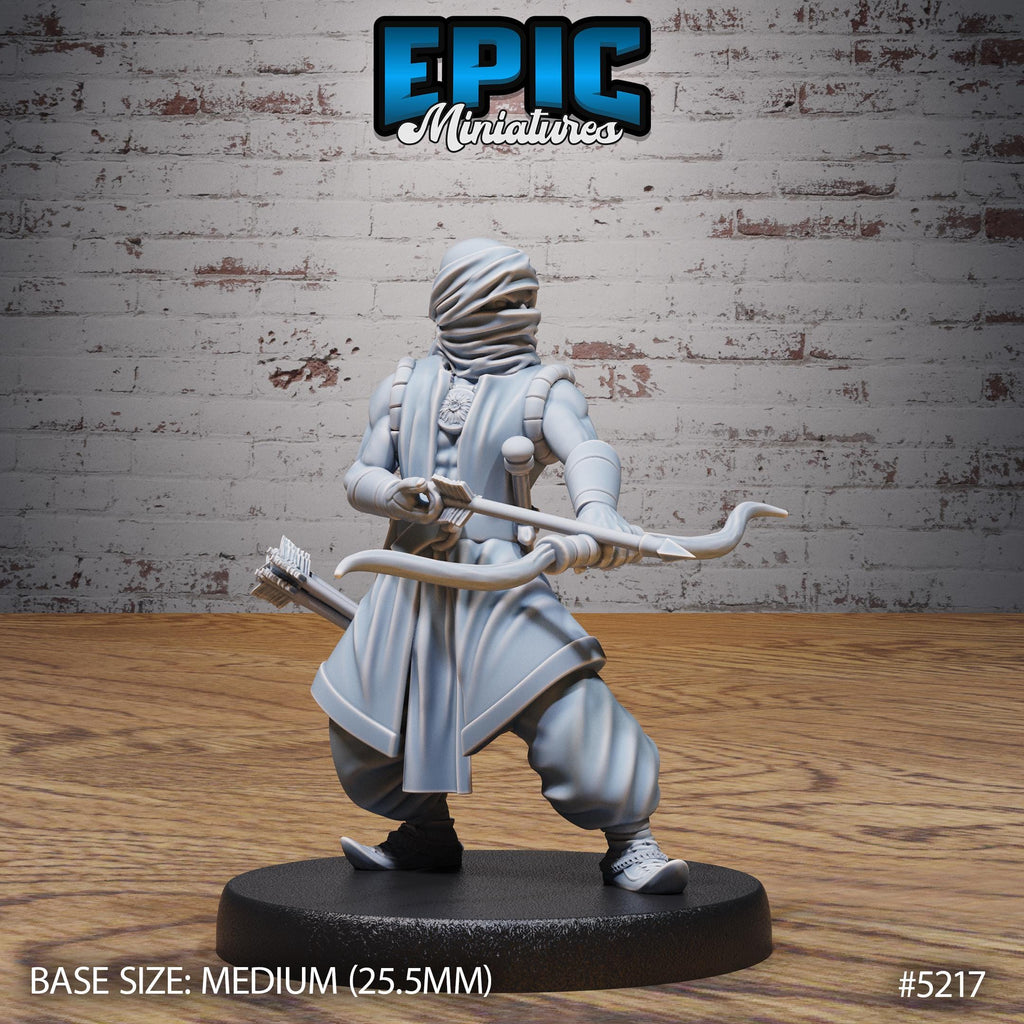 Oriental Army Option #5218 front DND miniature Oriental Fortress 16k resin