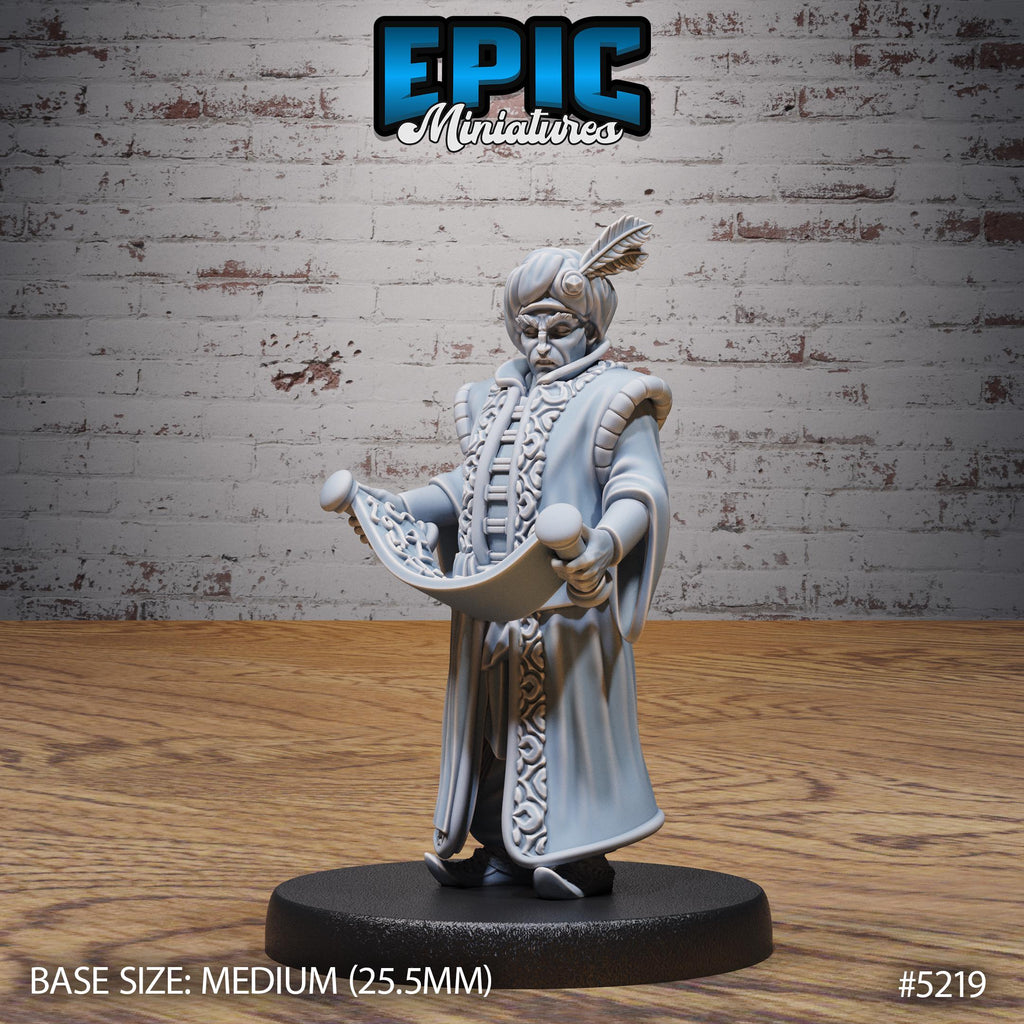 Oriental Army Option #5220 front DND miniature Oriental Fortress 16k resin