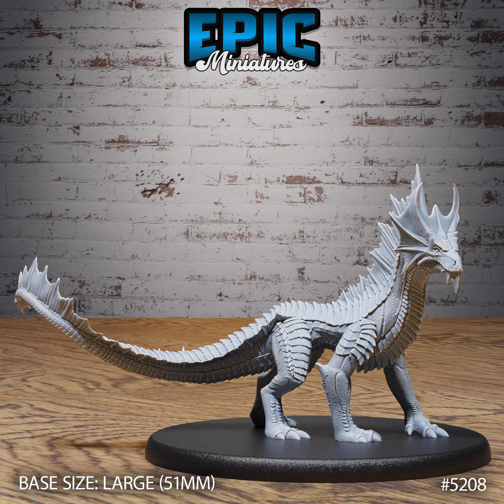 Guard Drake Brass Option #5208 (2) front DND miniature Oriental Fortress 16k resin