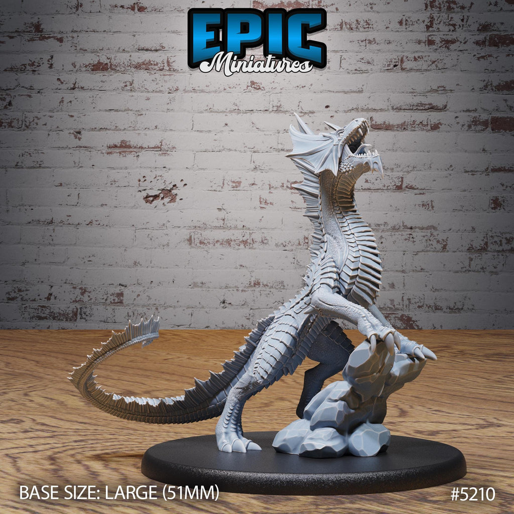 Guard Drake Brass Option #5210 front DND miniature Oriental Fortress 16k resin